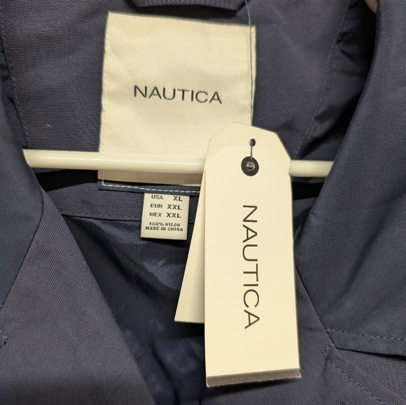 Nautica (XL) Water Resistant Nautical Outdoor Button Front Jacket NWT - Picture 3 of 8